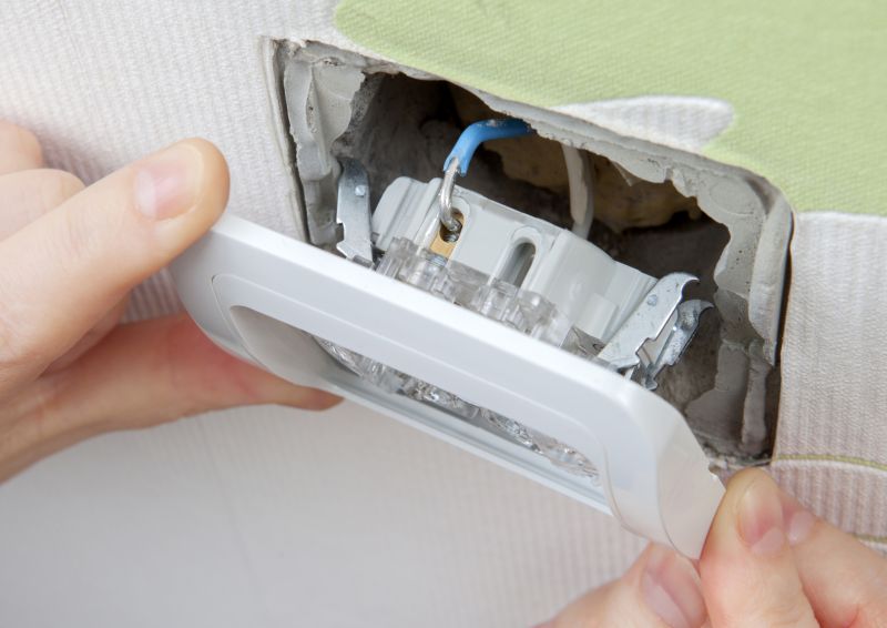 Electrical Outlet Relocation detail