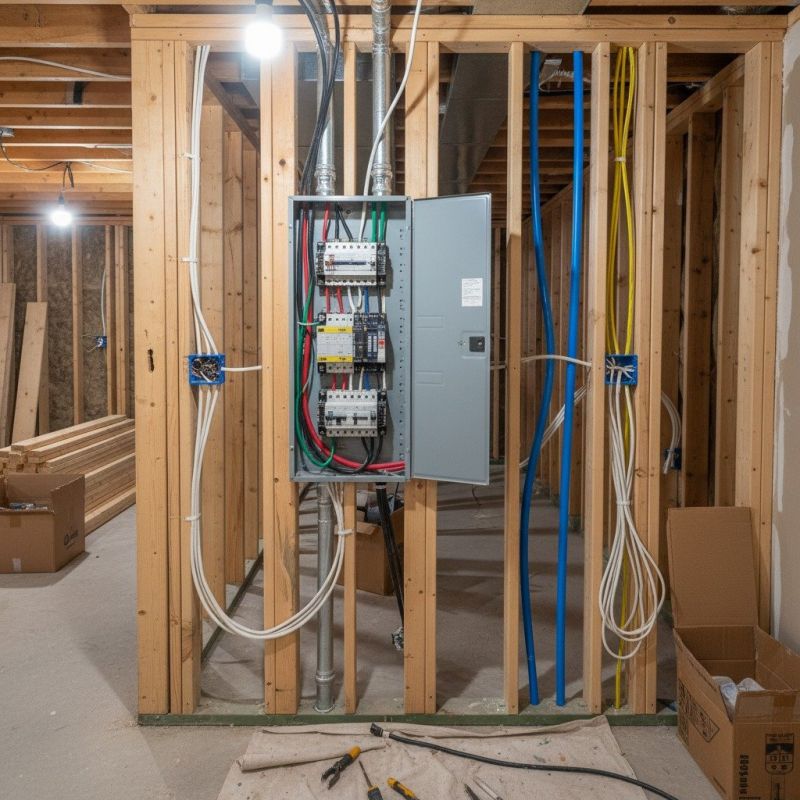 Electrical Panel Installation detail
